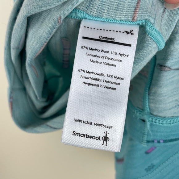 Smartwool Merino 150 Short Sleeve Paddle & Canoe Print NWT - Picture 8 of 8